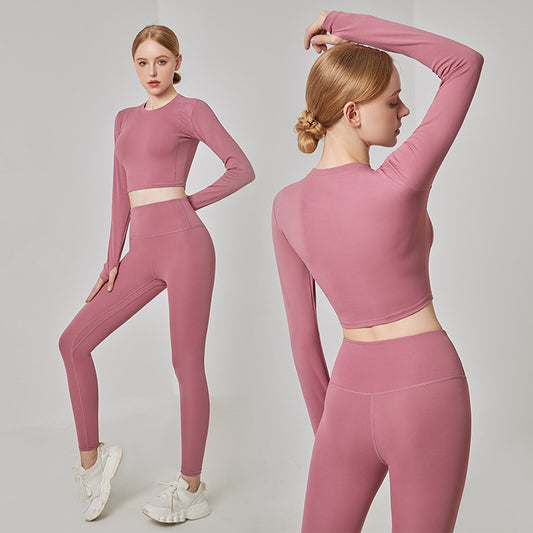 Juyitang yoga clothes women's summer fashion slim sexy running gym beginner exercise suit